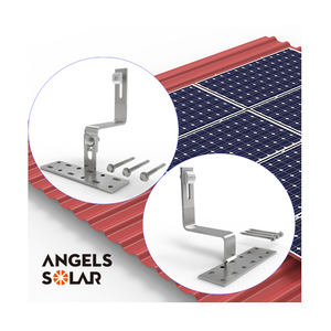 Angels Solar Bracket Crochet de <span class=keywords><strong>toit</strong></span> Montage de <span class=keywords><strong>toit</strong></span> de tuiles solaires pour système d'énergie solaire <span class=keywords><strong>Toit</strong></span> de tuiles Montage solaire - Product Image 1