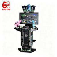 Machine de tir d'arcade Full Fire de 42 pouces, 2 joueurs, écran LCD HD, à monnayeur, avec cabinet en métal et bois, pour centre commercial et parc d'attractions