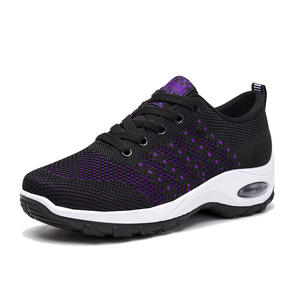Zapatos Deportivos transpirables para mujer, zapatillas de deporte transpirables con diseño de moda para caminar al aire libre - Product Image 1