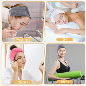 Bandeau magique en microfibre d'<span class=keywords><strong>argile</strong></span> très vendu, bandeau pour le visage, le lavage du visage, le maquillage, le spa - Product Image 6