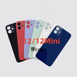 Vendita in fabbrica coperchio della <span class=keywords><strong>batteria</strong></span> <span class=keywords><strong>con</strong></span> foro grande vetro posteriore per iphone 12 Pro Max 12 Mini pannello posteriore di ricambio - Product Image 5