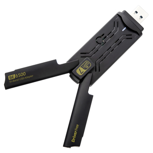 Mạnh mẽ Wifi 7 USB dongle be6500 không dây USB3.0 Card mạng Tri-Band 6500Mbps Wifi Adapter miễn phí điều khiển - Product Image 2