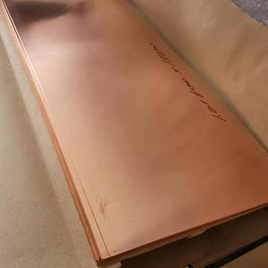 Feuille de cuivre de surface rouge de haute précision C10200 C18150 C17510 C2600 C2800 C10100 C65500 - Product Image 1