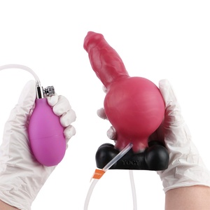 ของเล่นทางเพศสำหรับผู้หญิง 18+ รุ่น YOCY ขายดี ปลั๊กก้นเป่าลมพร้อมฟังก์ชั่นฉีดพ่น มีปุ่มขนาดใหญ่ ดีไซน์รูปทรงสุนัข พร้อมจุกดูดแรง - Product Image 3