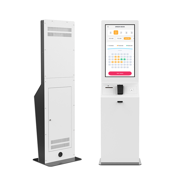 32 Inch Ticket Printer/Card Sales Machine Self Service Ticket Kiosk for Gyms/Transportation Hubs