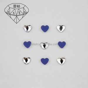ASFA11 รูปหัวใจขนาด 5x5.3 มม. คริสตัลรูปทรงต่างๆ แบบติดด้วยความร้อน ss6 และ SS10 ใช้กับเครื่องติดคริสตัลแบบร้อน ab crystal - Product Image 1