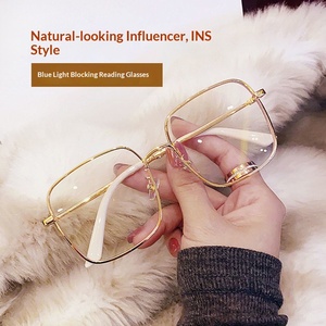 <span class=keywords><strong>Gafas</strong></span> de Lujo con Bloqueo de Luz Azul para Mujer y Hombre, <span class=keywords><strong>Gafas</strong></span> Anti-Luz Azul para Computadora y Lectura con Monturas Cuadradas Brillantes - Product Image 3
