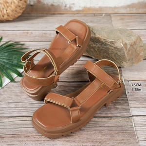 Women Summer Thick-Soled Roman <b>Sandals</b> New European and American Style Beach <b>Sandals</b> - Product Image 6