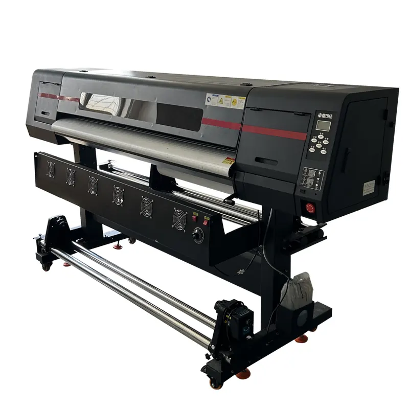 professional service i1600 print head canvas printer machine with hosonboard