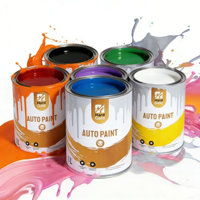 Peinture de réparation automobile 1K Color Masterbatch, couche de finition haute brillance, haute couvrance, revêtement liquide polyuréthane en spray