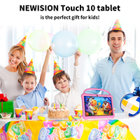 Tablet PC Android Anak M10K Baru Warna Pink 10.1 Inci Ringan