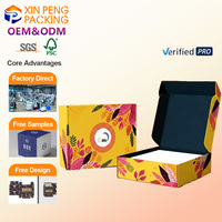 Boîte en carton kraft personnalisée pour emballage cadeau, 2026 XP OEM, légère, recyclable, écologique, en carton ondulé, robuste, grande taille