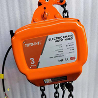 TOYO-INTL Meilleur prix pour différents types de palans à chaîne électriques motorisés de 2 tonnes et 5 tonnes avec prix de vente en gros d'usine
