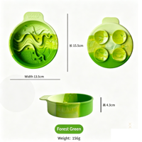 Bouteille d'eau et gamelle anti-glouton pour animaux de compagnie, en silicone de qualité alimentaire sans BPA, avec puzzle labyrinthe et ventouses, anti-étouffement, anti-renversement, pour chiens, chats, lapins, usage quotidien