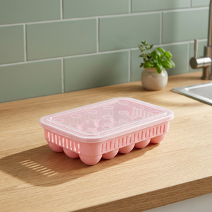 CATEEM MRD460 15 Compartment Eco-Friendly Plastic Food Container Multifunctional Modern European Design Durable Egg <b>Storage</b> - Product Image 3