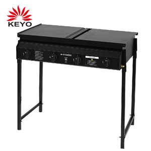 Rắn tấm gấp chân Nga BBQ nướng gas florabest BBQ nướng thép với sơn tĩnh điện - Product Image 4