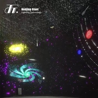 Panneau de plafond étoilé pour éclairage LED à fibres optiques, ciel étoilé nocturne, lumières à fibres optiques