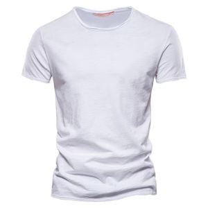 Camiseta de Algodón OEM para Hombre, Estilo Vintage, Transpirable, Corte Regular, con Opciones Personalizables, Tela de Lona de Alta Calidad - Product Image 4