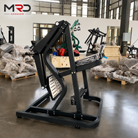 MRD Commercial Machine à exercices de fessiers à résistance, à charge par plaques, en acier de sécurité, pour la musculation des fessiers et des jambes en salle de sport