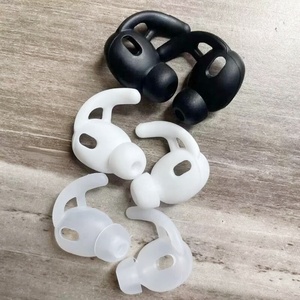 Embouts en silicone pour <span class=keywords><strong>Airpods</strong></span> <span class=keywords><strong>3</strong></span> avec ailettes anti-perte et crochets d'oreille en silicone - Product Image 2