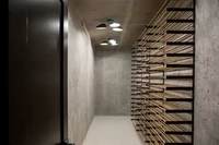 Support de bouteille de vin en métal personnalisé