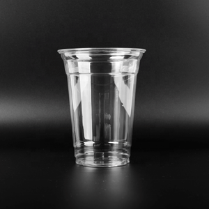 Vasos Medidores y para Smoothies de Plástico PET Biodegradable con Logotipo Personalizado para Café y Bebidas - Product Image 3