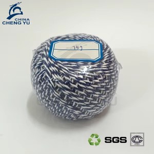 Giá Rẻ 2Mm Sợi Dây Thừng Sợi Dây Thừng Bông Sợi Thăn Với Sọc Màu Trắng Và Màu Đỏ Sợi Đay Sợi Thăn Màu Sắc Tự Nhiên - Product Image 3