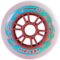 Ruidongle ODM Roues de patinage de vitesse professionnelles originales, grandes roues de course 90/100/110mm, double dureté pour la compétition sur piste