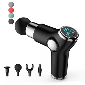 KH-515 Handheld 3200 Speed Deep Tissue Fascial Massage Gun With Touch Screen Massagers 2024 New Design