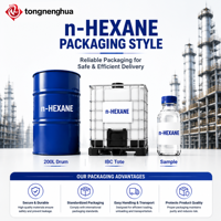 N-Hexane de haute pureté CAS 110-54-3 60% 80% 95% 97% Solvant de qualité supérieure de grade industriel pour l'extraction Prix usine avec COA
