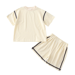 Nouvelle boutique de mode été ensembles parent-enfant basket-ball sport ample à manches courtes t-shirt + shorts tenues - Product Image 1