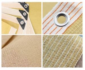 <strong>Custom</strong> 90% UV Protection 2x2 Beige <strong>Sun</strong> <strong>Shade</strong> Cloth Garden Plant Privacy Permeable <strong>Shade</strong> <strong>Net</strong> - Product Image 3