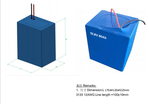 LiFePO4 Battery 12V 80ah 100Ah 150Ah 200Ah Energy Storage Battery - Product Image 4