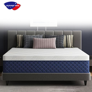 Colchón de Resortes Ensacados de Tamaño King Size Doble, Fabricado en Foshan, con Logotipo Bordado en Caja al Vacío, para Hospital u Hotel - Product Image 1