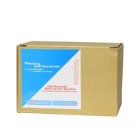 Nouveau carburateur modifié pour moto en alliage d'aluminium de haute qualité PWK21/24/26/28/30/32/34 Système d'injection de carburant Bleu transparent