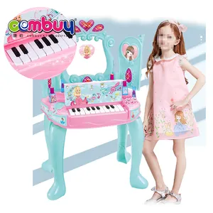 Nieuwste Musical Inductieve Meisjes Spelen Piano Tafel Set Make Up Speelgoed