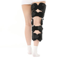 Orthèse de Fixation Articulaire du Genou CE, Attelle de Rééducation du Membre Inférieur pour Récupération Fémorale et Tibiale après Fracture