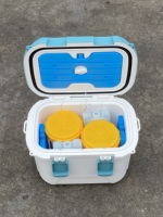 Glacière isotherme rotomoulée 10QT, étanche et anti-fuite, en PP et PU, pour les voyages en extérieur