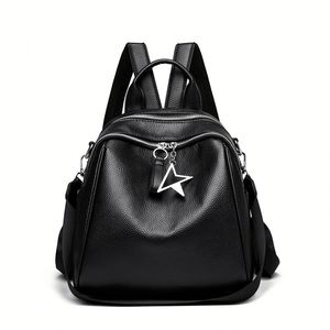 Custom Logo Trendy Genuine <b>Leather</b> Women's Handbag Luxury <b>Soft</b> Cowhide Tote <b>Bag</b> Fashion Female Shoulder Crossbody Messenger <b>Bags</b> - Product Image 3