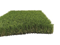 Rumput Sintetis Ramah Lingkungan Tahan Api Hanwei, Lantai Olahraga Rumput Buatan, Putting Green, Lansekap Luar Ruangan, Tinggi Bulu 50MM