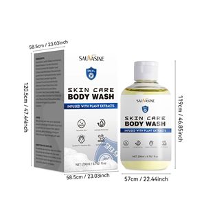 Gel de ducha suave y nutritivo para la piel natural del cuerpo, gel de ducha refrescante con extracto de plantas naturales. - Product Image 5