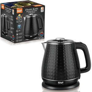 Bouilloire électrique <span class=keywords><strong>RAF</strong></span> 1500W Ébullition rapide Capacité 2,0L Arrêt automatique Sécurité avec base pivotante à 360° pour un usage quotidien Hervidor Eléctrico - Product Image 1
