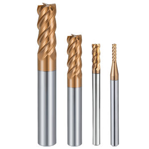 Alta precisão tungstênio carboneto HRC55 cabeça plana fresa personalizado OEM suporte - Product Image 1