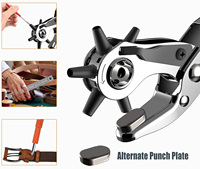 Petit perforateur rotatif robuste en cuir perforateur en cuir perforateur en cuir