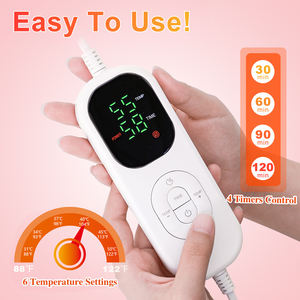 Manta Eléctrica Calefactable, Calentador Eléctrico para Cama, Manta Térmica Eléctrica, Colchoneta Térmica para Invierno - Product Image 5