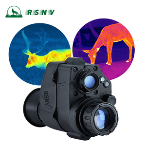 Rsnv F-PVS14สีขาวเขียวฟอสเฟอร์ iit ถ่าย<span class=keywords><strong>ภาพ</strong></span>ความร้อน FOM1400ฟิวชั่นคืนวิสัยทัศน์ความร้อนเดียวแว่นตากลางคืน PVS14 - Product Image 1