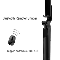 Vente en gros - Trépied mini pour selfie en aluminium, support de téléphone portable 3-en-1, télécommande, flexible et portable pour le direct
