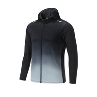 Ensemble de sport de compression populaire avec logo personnalisé pour hommes Combinaison de course de haute qualité Ensembles de leggings de gymnastique Combinaison de survêtement de fitness noire
