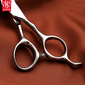 Ciseaux de coiffure professionnels AR-D17 polis miroir faits à la main, en acier japonais 440C, ensemble de ciseaux à effiler 6.0" pour barbier et salon de coiffure - Product Image 5