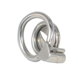 FRRK-71 <span class=keywords><strong>chasteté</strong></span> dispositif garçon gay male chastity produits en métal acier pénis cock <span class=keywords><strong>cage</strong></span> - Product Image 5